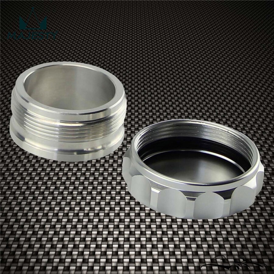 1 Uds 2 "50,8mm soldadura de aluminio en el cuello de relleno y tapa de aceite, combustible, tanque de agua