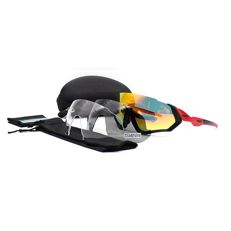 Sport Polarisierte Sutro Radfahren Brille Radfahren Brille Männer Frauen bike Gläser UV400 Radfahren sonnenbrille 3 Objektiv