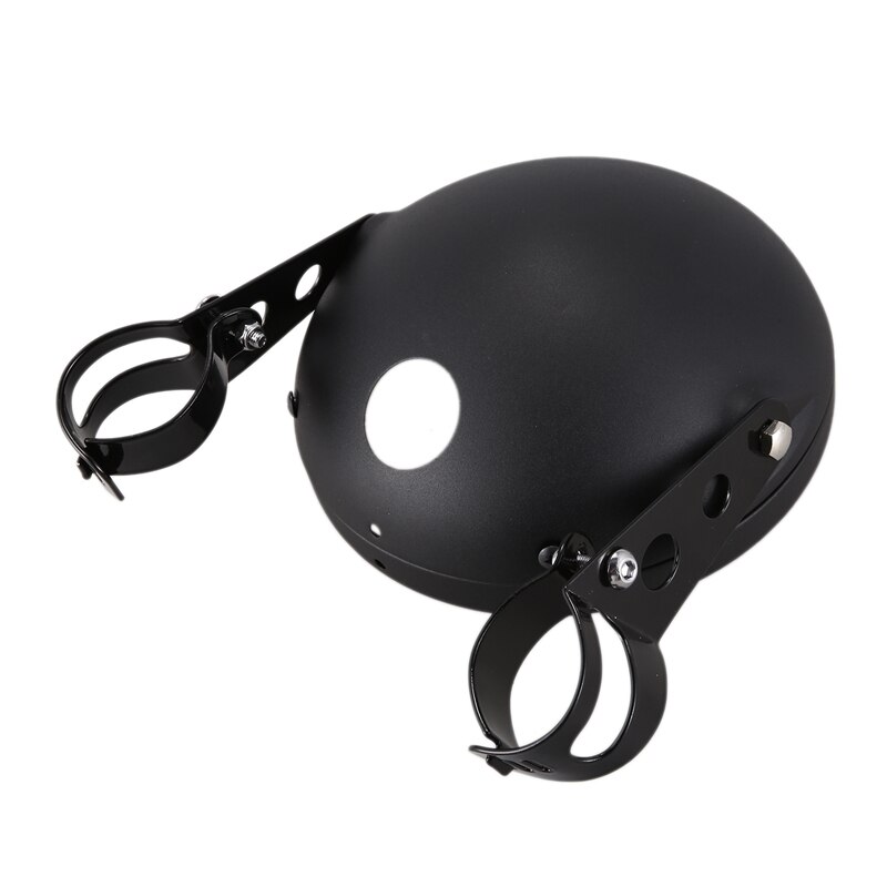 7 Inch Zwarte Koplamp Behuizing Universele Motorfiets Koplamp Montage Beugel Verstelbare Led Koplamp Beugel