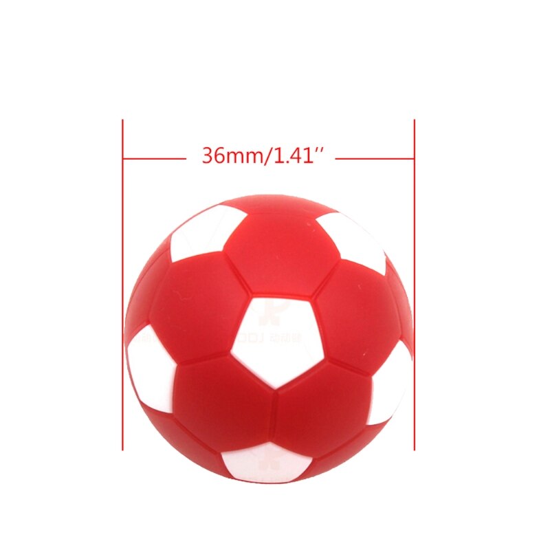 Foosball Balls Replacement 12 Packs,Table Soccer Balls 36mm Soccer Foosalls, Regular Size Foosball-Set of 12