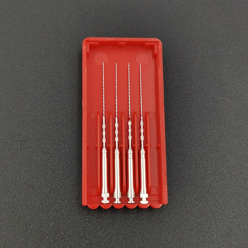 Gutapercha Dental condensador 25-40 #25mm MacSpadden condensador archivos 55 #25mm endodoncia archivos endodónticos archivos: No.45 21mm