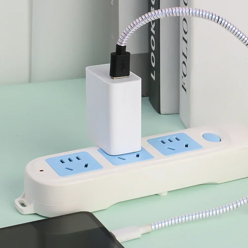 Oplader Case met Kabel Protector voor Apple IPhone 18W 20W Opladers Transparante Protector Data Wire Winder Poort Opladen beschermen