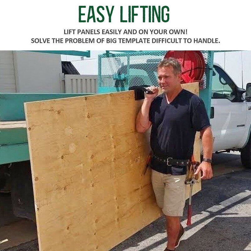 Gorilla Gripper Panel Carrier Free Hand Easy Handy Grip Board Lifter Plywood Carrier Home Furniture Accessories