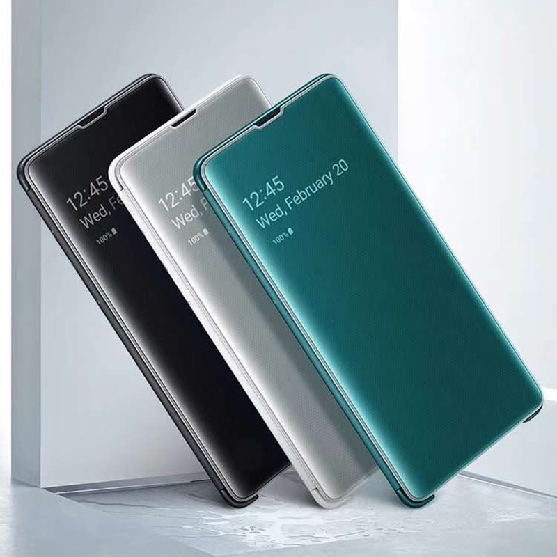 Smart mirror flip 360 phone case for Samsung Galaxy S9 S10 Plus clear cover for samsung S10e smart phone case
