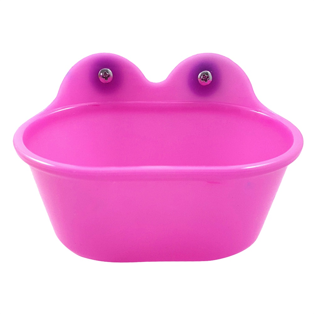 Vogel Bad Bad Bad Doos Vogel Schoonmaken Tool Kooi Accessoires Papegaai Bad Transparante Plastic Opknoping Bad Douche: pink