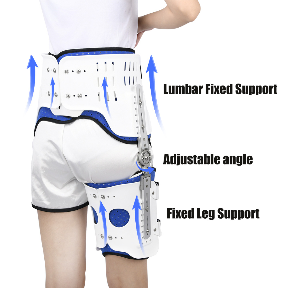 Adult Hip Immobilization Brace Hip Immobilizer Abduction Bracket Hip Sprain Protection Injury Arthritis Orthosis Fixation Brace
