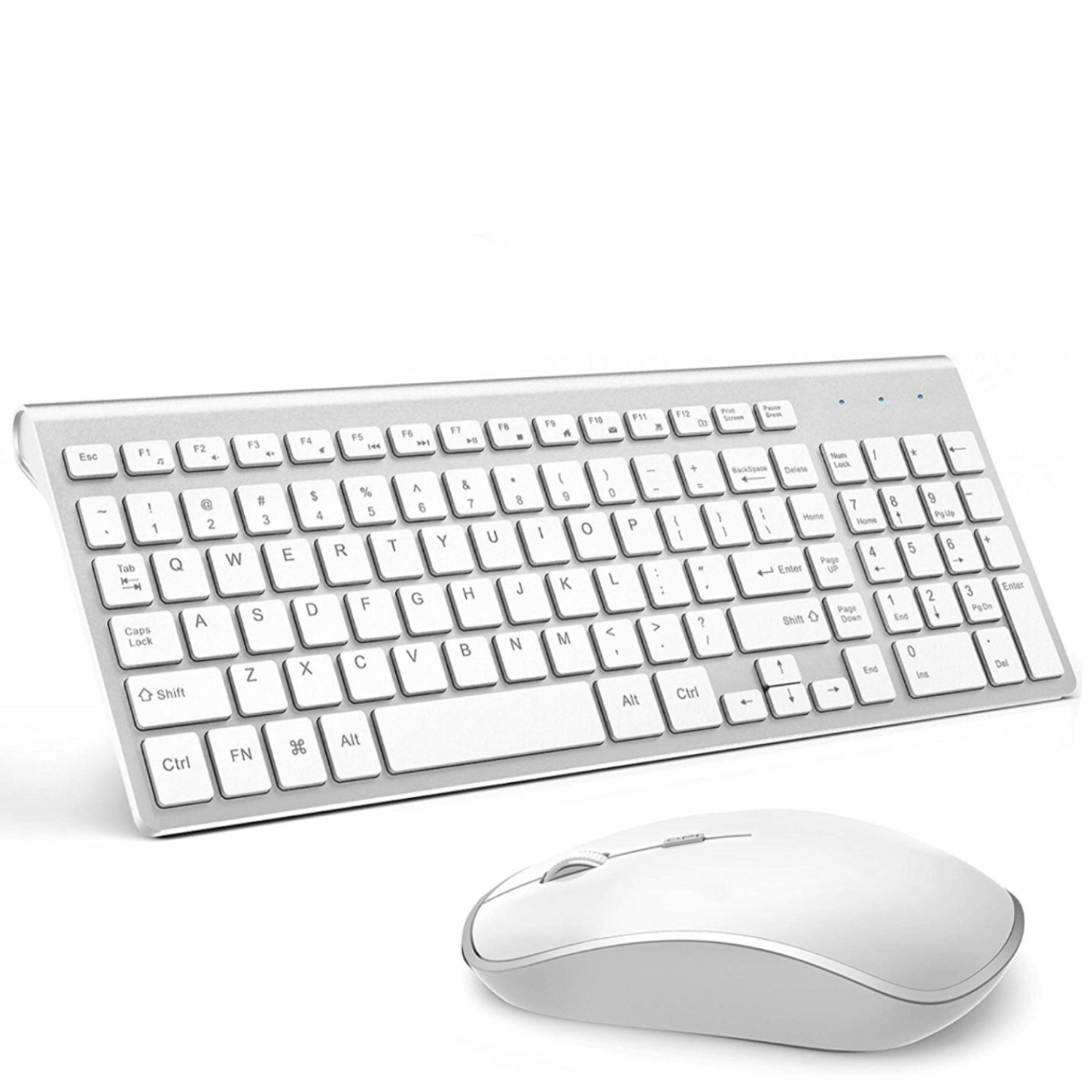 Wireless Keyboard And Mouse Suit, Accord With Ergonomics, Mute, Portable, Compatible With Mac And Windows System