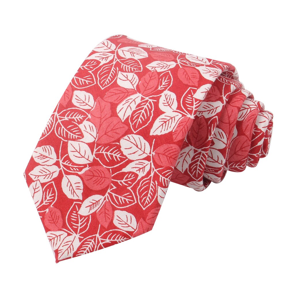 Bloemenprint Stropdas Voor Mannen Vrouwen Skinny Katoen Hals Voor Bruiloft Business Casual Mode Stropdassen Klassieke Pakken Slanke Hals ties