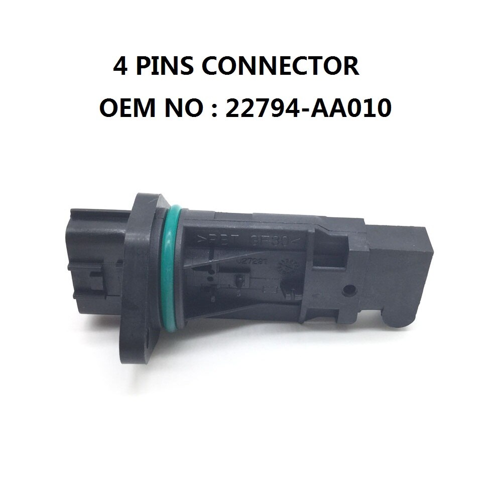 4 nastaa & 5 nastaa subaru forester imprezalle 2.0 t massavirtausmittari maf sensor 22680-aa301, 22794-aa010,22794-aa000