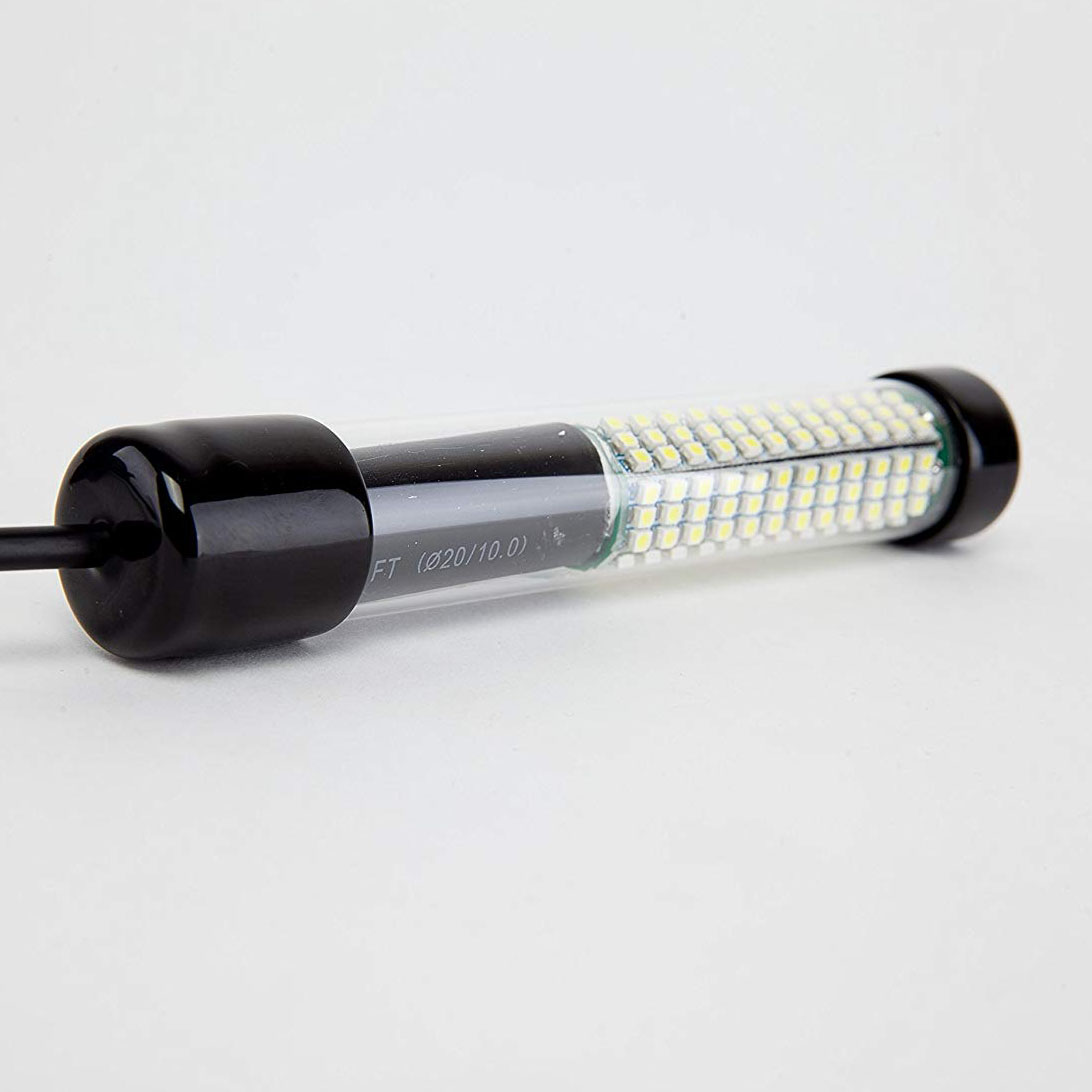 12v 180 LED 900 lúmenes señuelo buscador pesca nocturna barco sumergible luz subacuática de gota profunda