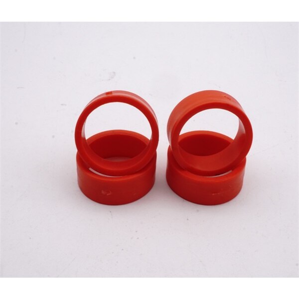 self-made tamiya mini 4wd tires rubber thin tires large size 1.8mm thickness medium size 2.0mm thickness more color 1set: red medium szie