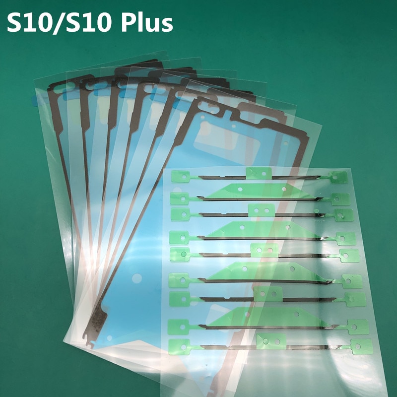 10pcs Frame Glue For Samsung Edge S10 Plus S20 Plus S8 Plus S9 Plus Lcd Middle Frame Adhesive Sticker Parts