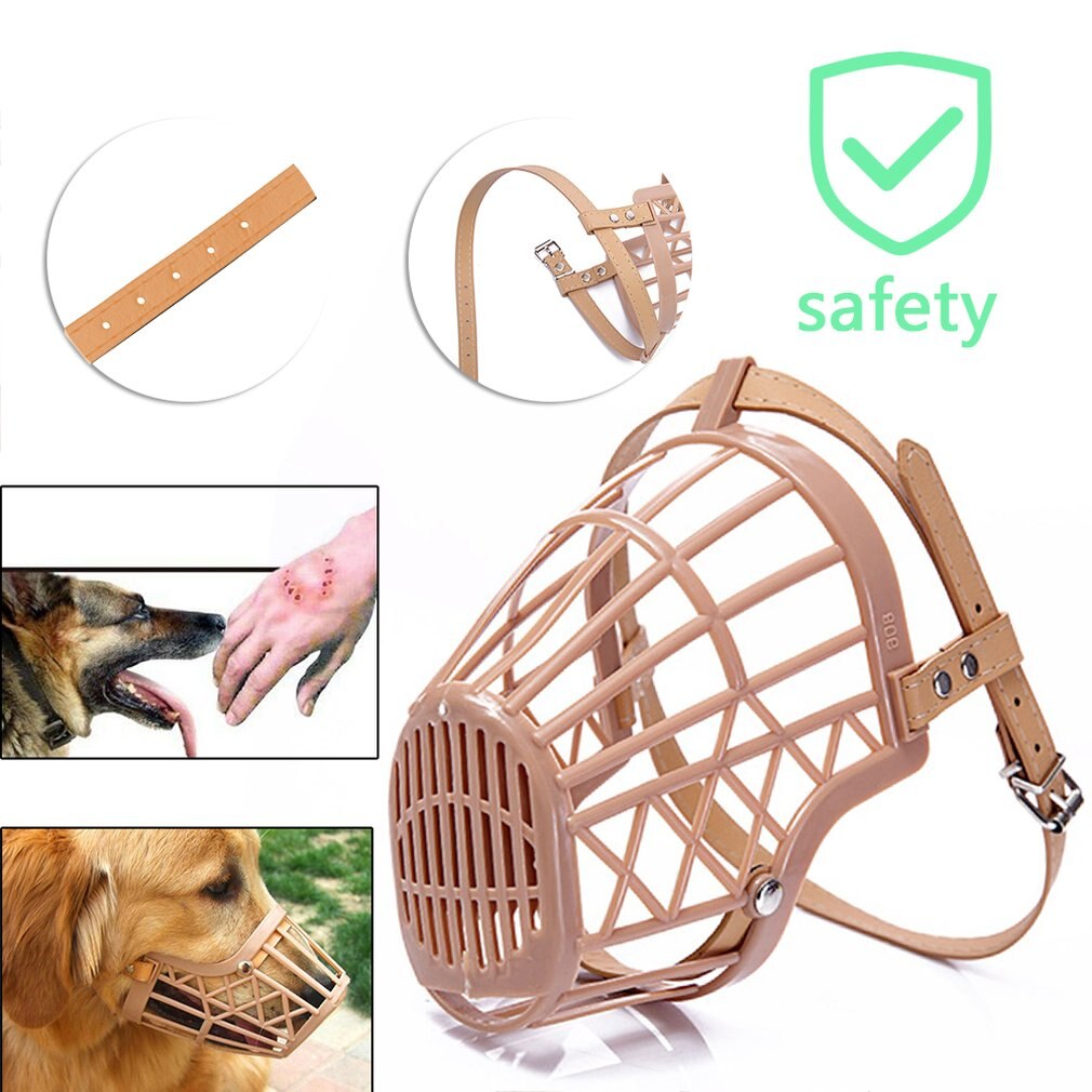 Lichtgewicht Sterke Hond Snuit Mand Anti-Bijten Anti-Barking Mond Cover Hond Verstelbare Bandjes Masker Pet Training Supplies