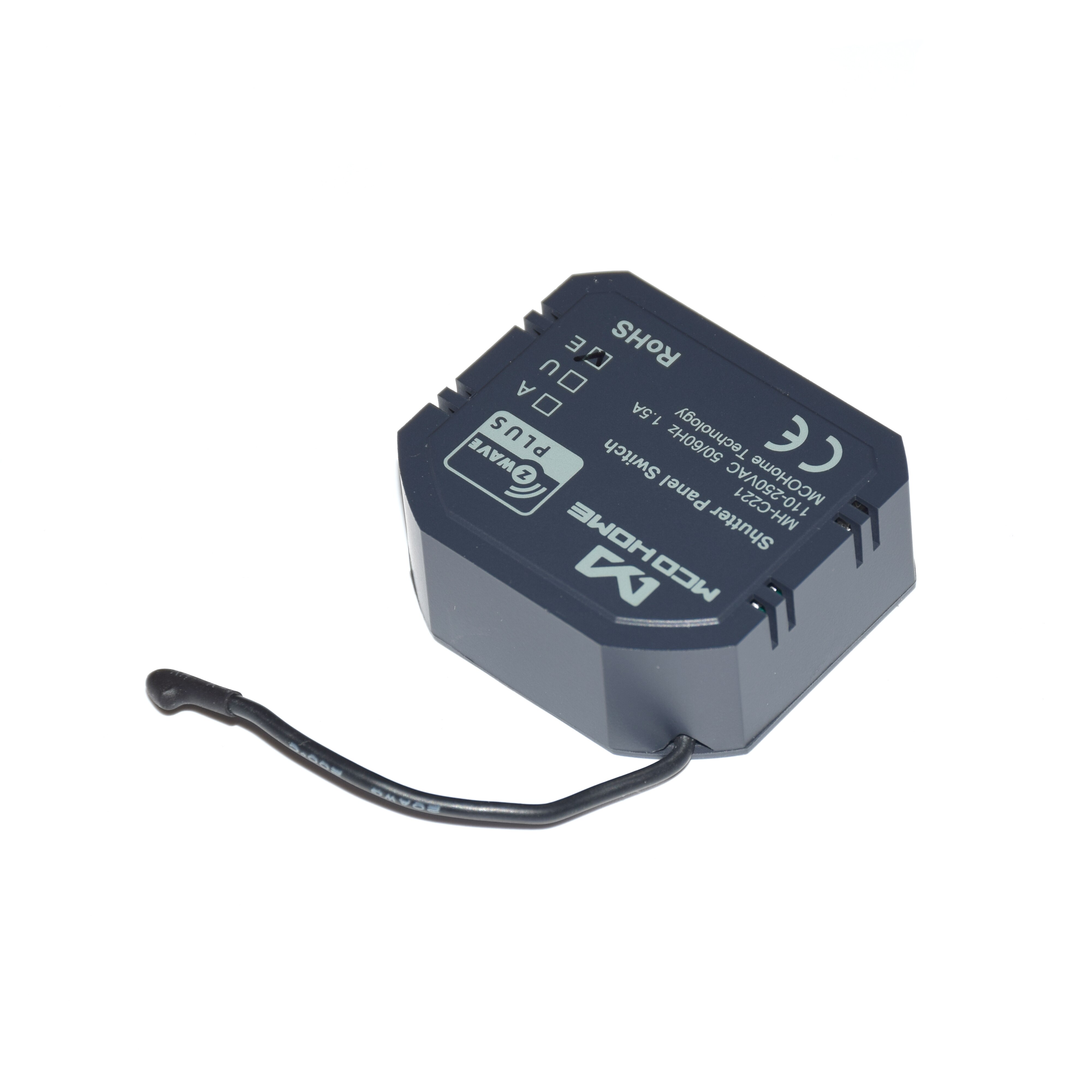 Módulo de persiana enrollable z-wave Plus, dispositivo MCO HOME C221 con función de medición de energía para motor de CA asíncrono monofásico