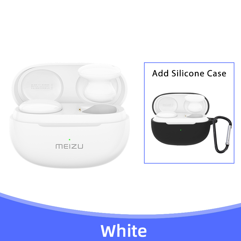 Meizu POP 3 TWS auricolare Wireless Bluetooth 5.2 auricolari ENC 24 ore di durata della batteria cuffie Wireless IPX5 per Meizu 18 Pro 18X: add black case