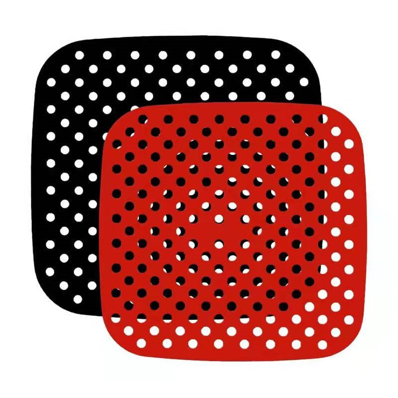 Non-Stick Silicone Air Fryer Liner Steamer Pad Baking Inner Liner Cooking Mat Kitchen Utensils Accessories Eco-friendly Cookware