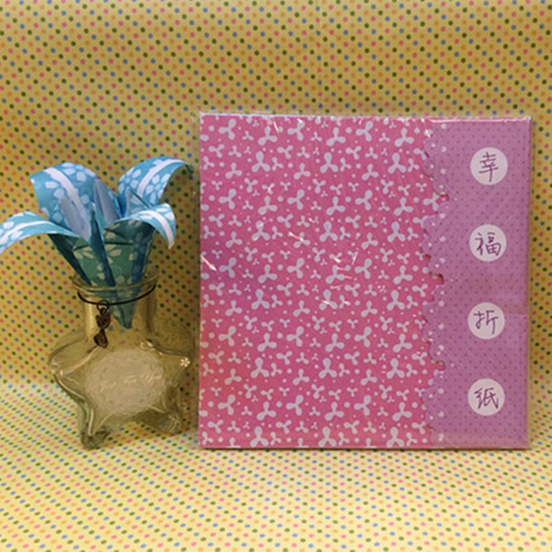 Papel de Origami con bonito Floral para niños, Material de decoración para álbum de recortes, Diy, barato, 14,5x14,5, 12 patrones, 70 unids/lote