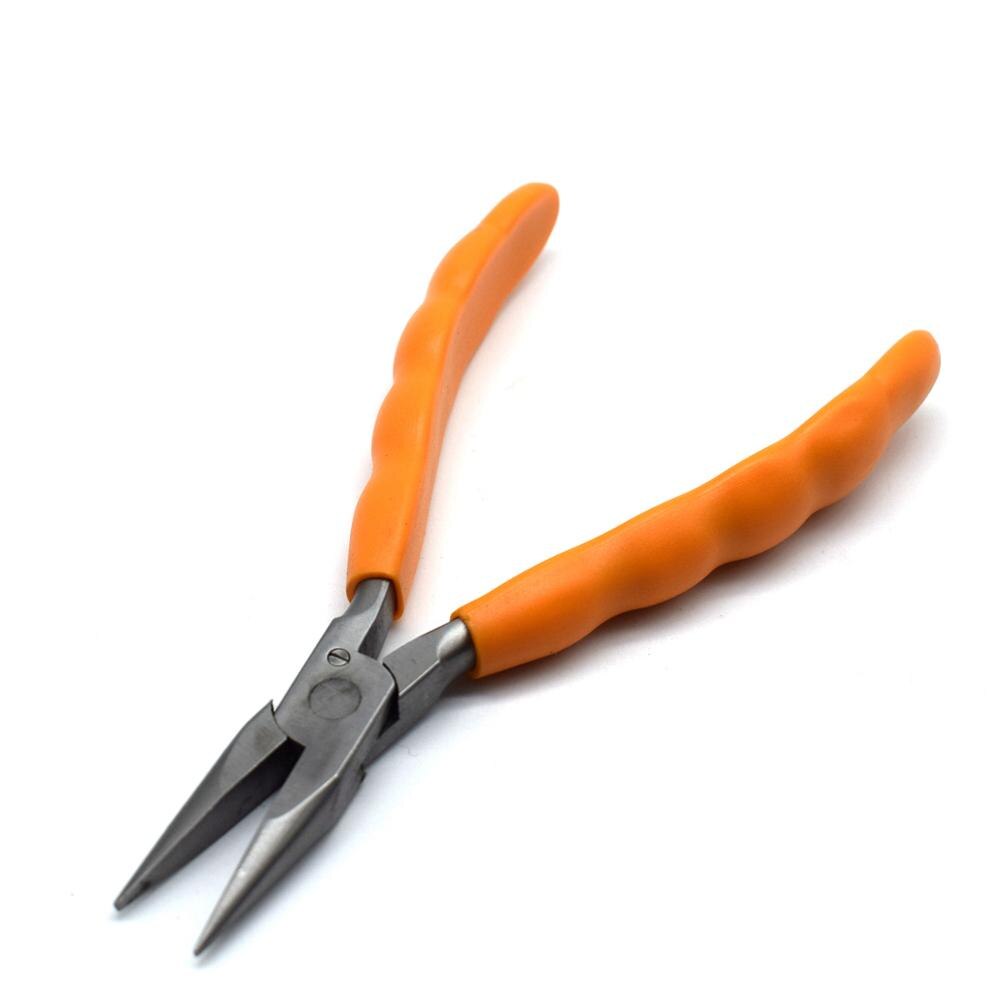 Jewelry Wire Cutter Stainless Steel Needle Nose Pliers Jewelry Making Hand Tool: GH870B