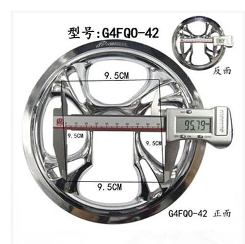 Fiets Tandwiel Crankstellen Kettingblad Guard Protector 36/40/42/44/46/48/52T: 42T-4
