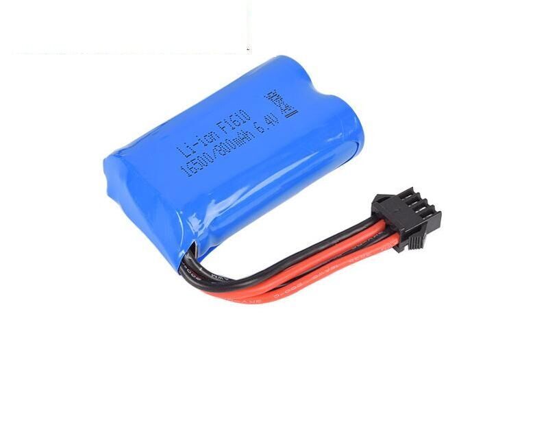 5styles 6.4v 1000mAh/800mAh/750mAh/500mAh/320mAh Li-ion Battery JST SM4P plug/USB for wltoys L959 18628 R/C car R/C truck: Light Grey