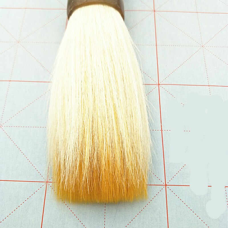large hopper-shaped brush bent horn calligraphy brush fine decorative multiple hairs brush pen writing brushes