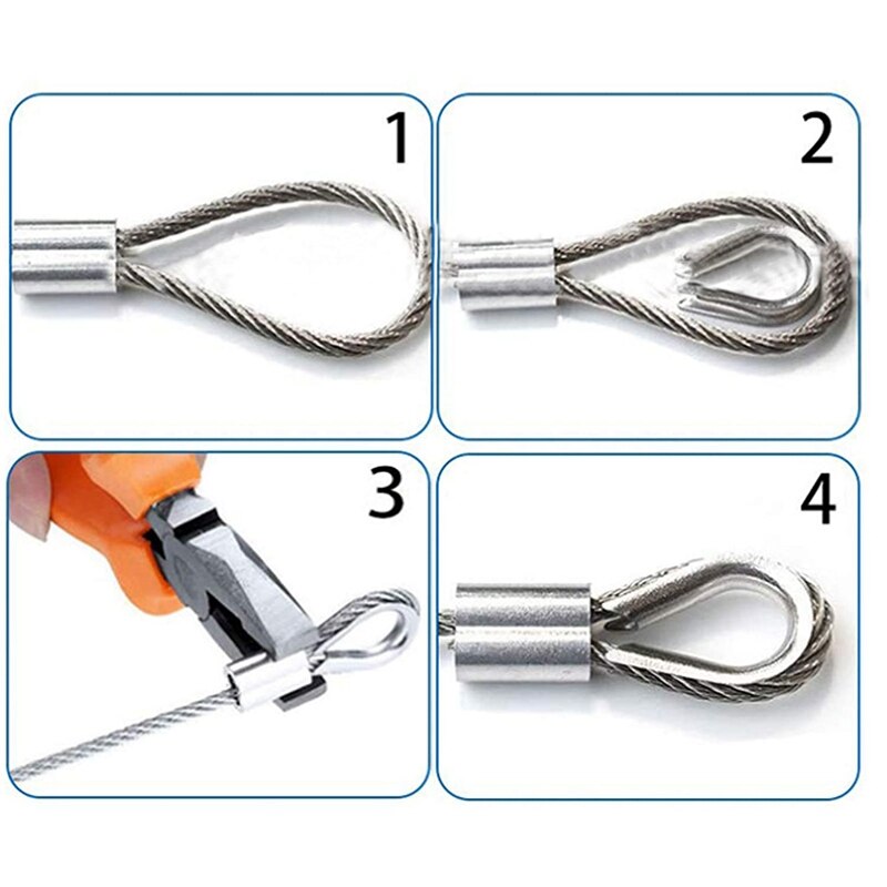 19Pcs Garden Wire Rope Turnbuckle Wire Tensioner S... – Grandado