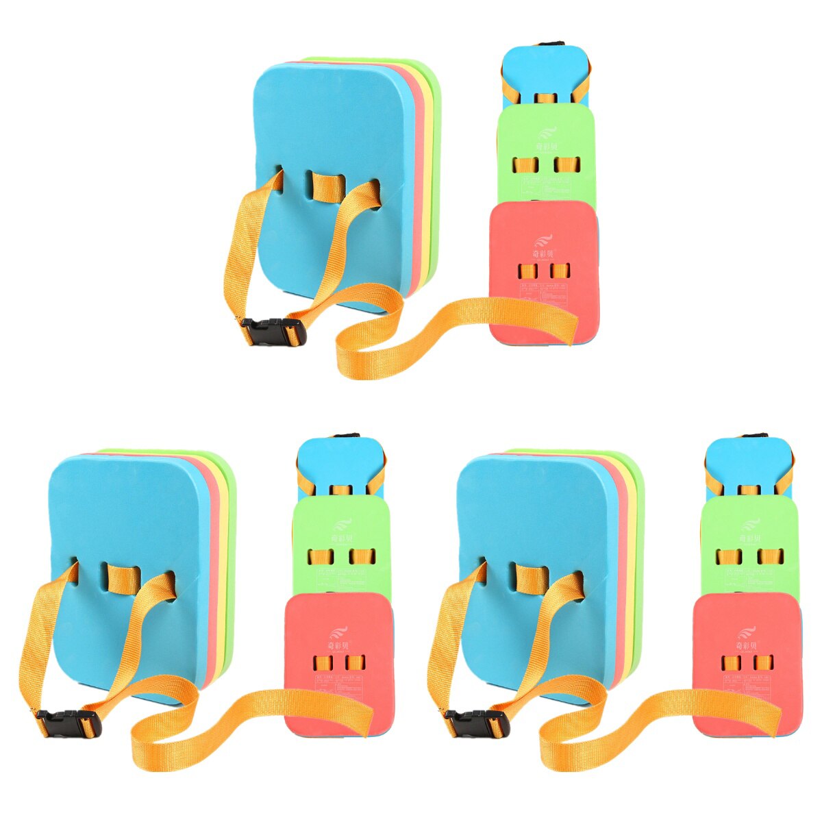 3 pcs Floating Plate Durable Four Layers Swimming Plate Floating Plate for Learner Swimming Beginner Training