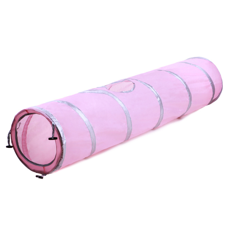 Indoor 2/3/4 5-way Collapsible Cat Tunnel Tube Kitty Tunnel Bored Cat Pet Toys Peek Hole Toy Cat Puppy Kitty Kitten Rabbit: 3