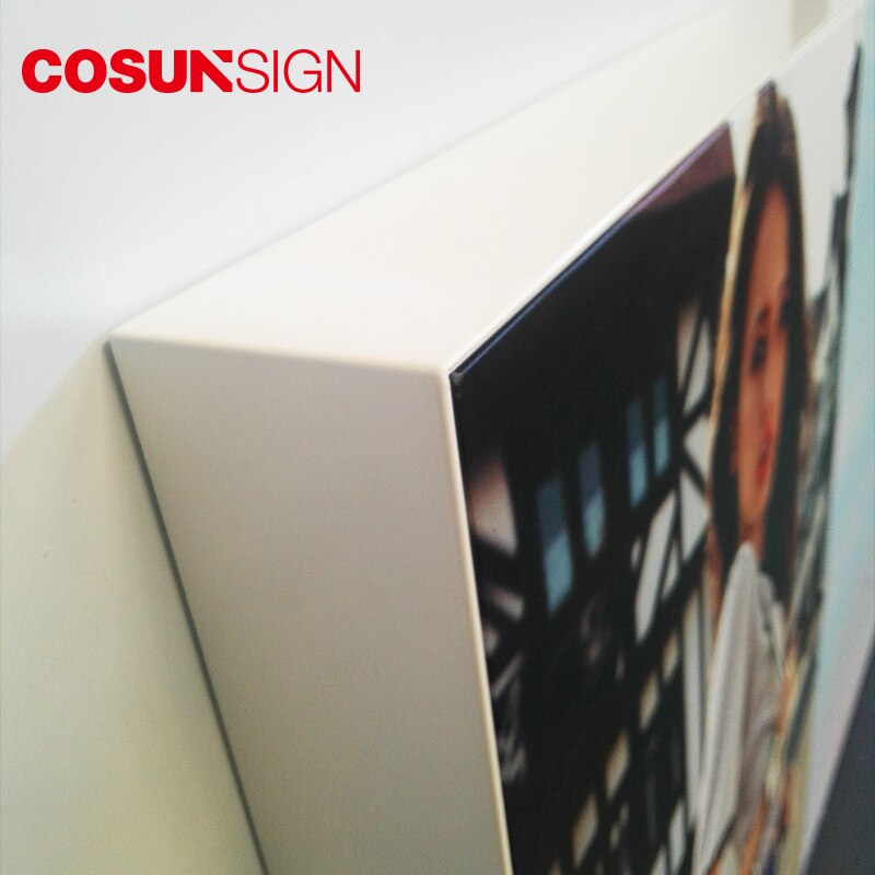 Fabric light box wall mounted led box picture frame advertising light box sign billboard led light box for restaurants shop