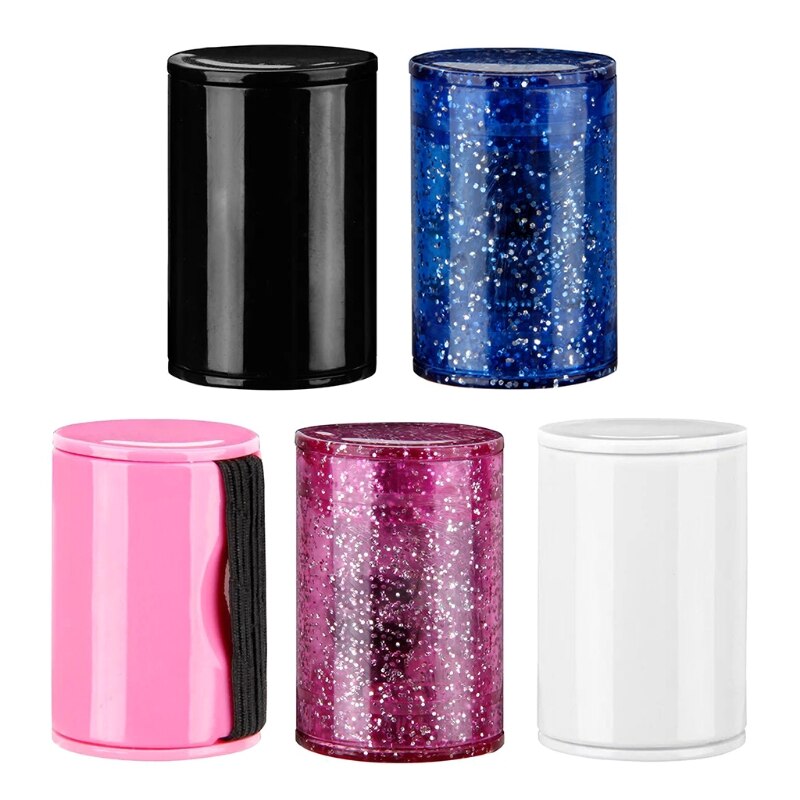 Rhythm Sand Shaker Finger Ring Music Shot for Ukulele Guitar Bongo Mandolin