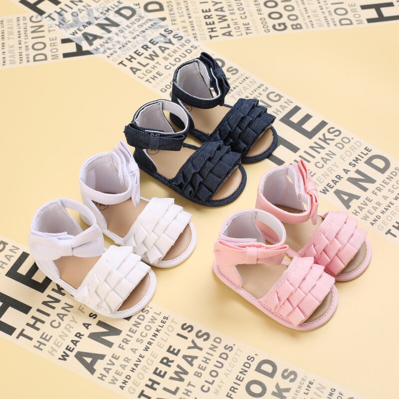 Prewalker Baby Sommer Süße Neue Stil lässig Schuhe Sandale Neugeborenen Baby Komfortable Weichen Sohlen Wanderschuhe