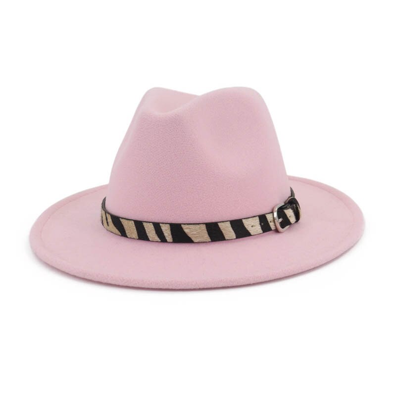 Imiterad yllefilt fedorahattar jazzhatt för herrfilt vid brätte fedora gamblerhatt streetwear filthattar för unisex
