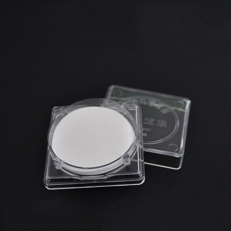 Filtro microporoso de fibra de vidrio, membrana de filtro de aire, humo, polvo, aire, muestreo de papel PM2.5/10, 40mm, 50 unids/lote