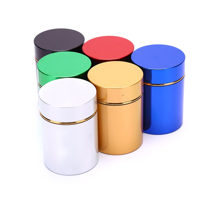 70ML Smell Proof Container Herb Stash Sealed Can Tea Strage Bottles Jars Boxes