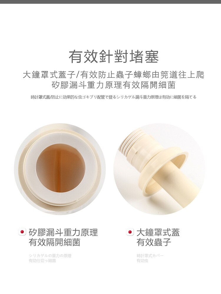 Plumbing Hose 80cm Kitchen plastic Flexible Retractable WashBasin Water Drain Pipe