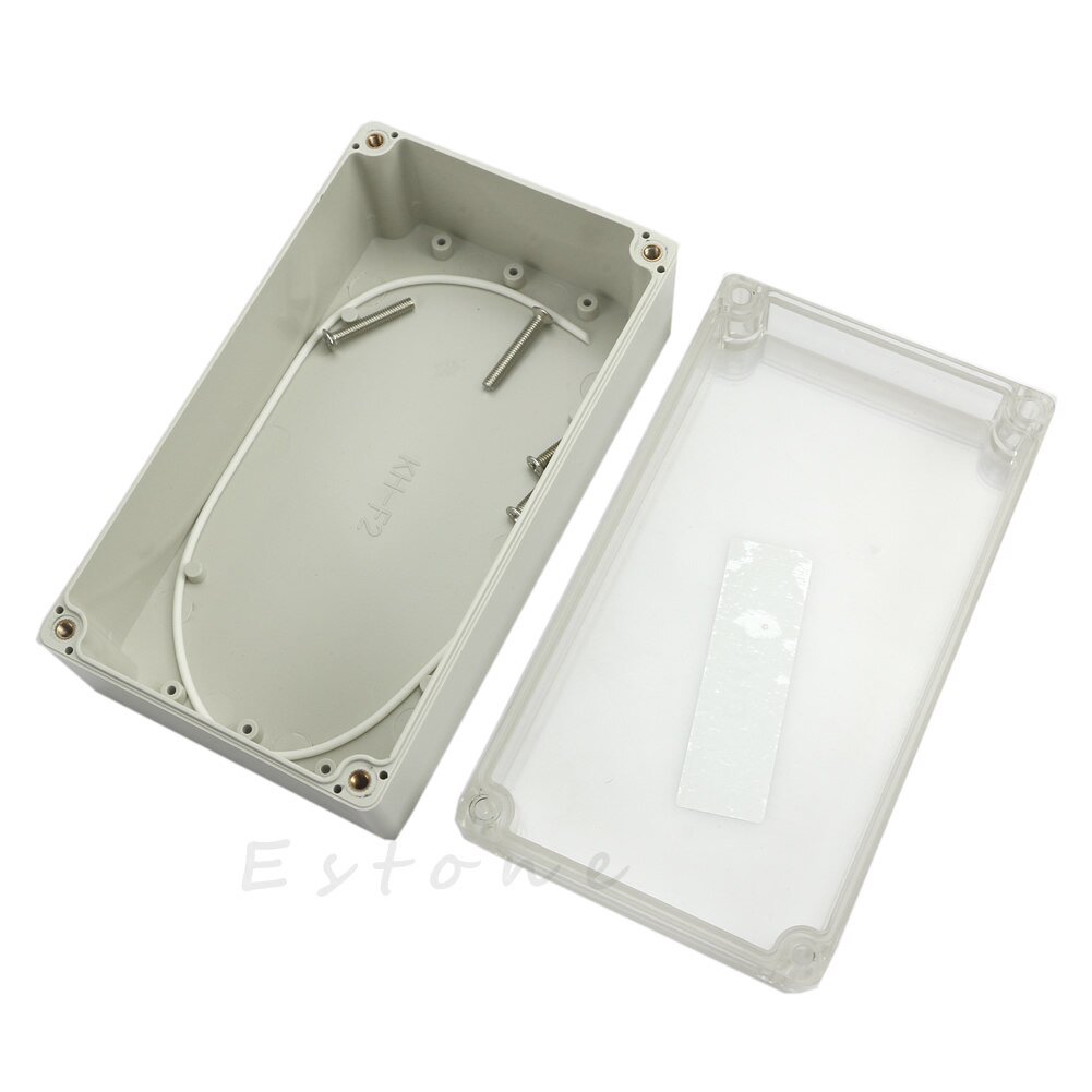158X90X60Mm Waterdichte Clear Elektronische Project Cover Box Behuizing Plastic Behuizing
