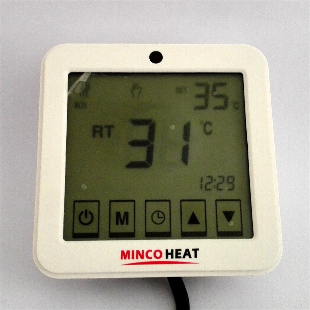 220V LCD Touch Screen Room Underfloor Heating Thermostat Weekly Programmable Thermoregulator Temperature Controller