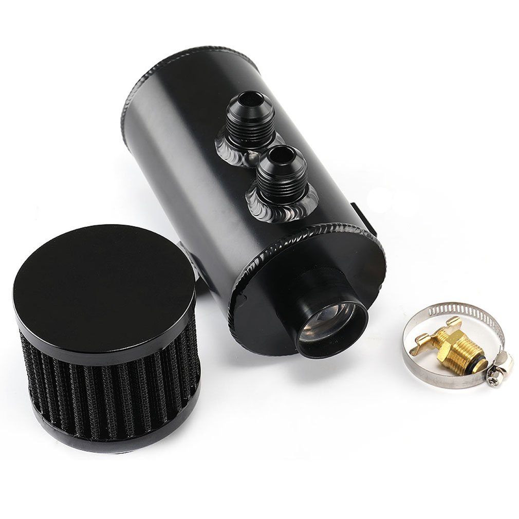 0.75L Oil Catch Can 10AN Sfiato Professionale Per Auto Serbatoio Olio Per Auto A - 6
