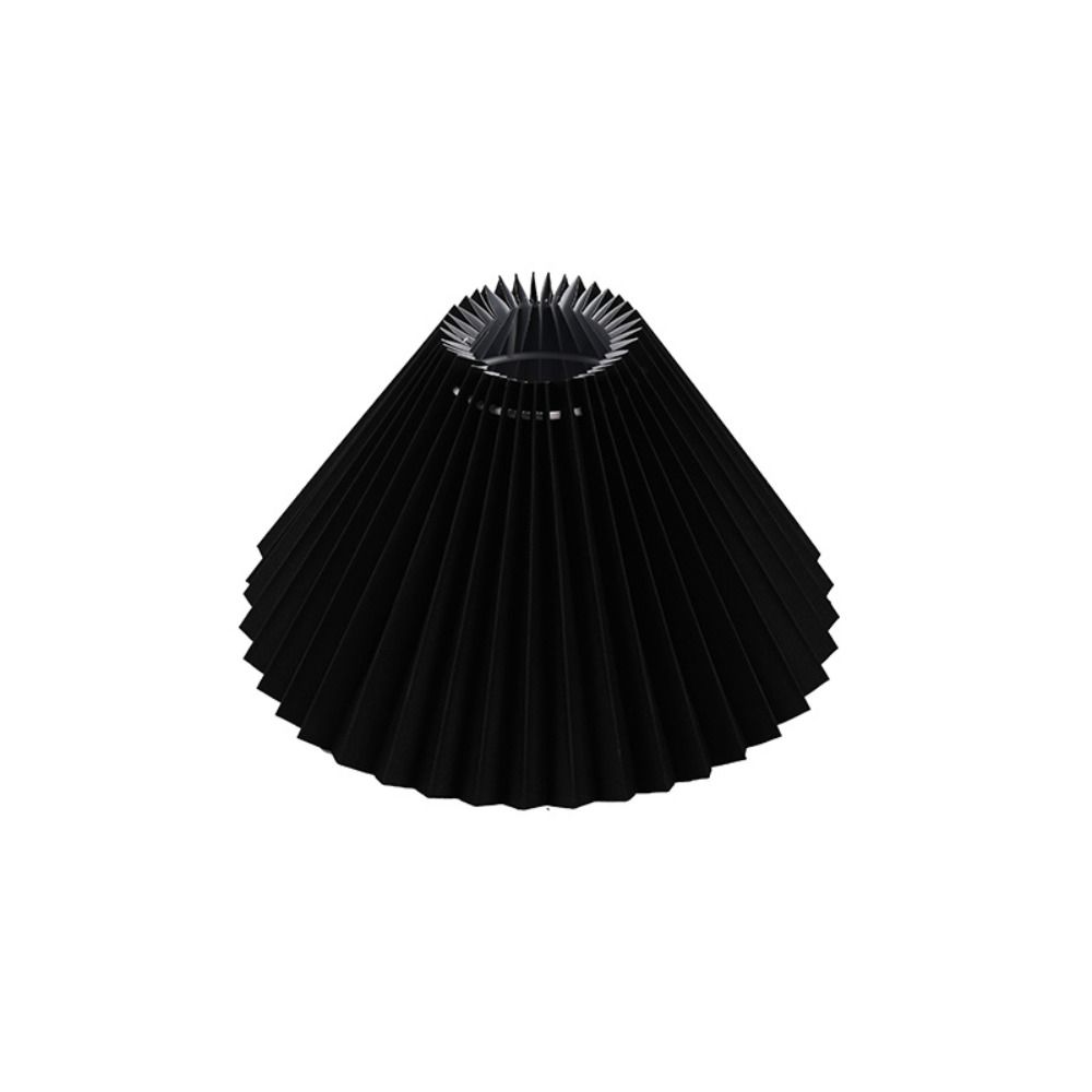 Pantalla plisada de tela para decoración de techo, cubierta de lámpara de mesa lavable moderna, cubierta de tela para candelabro Retro DIY, sala de estar y comedor: Rosa