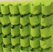 Pocketgarden Hanging Plant Pots Wall Pot Vertical Garden Flower Pots and Planter Hanging Pots Planter garden supplies: 25 round pocket