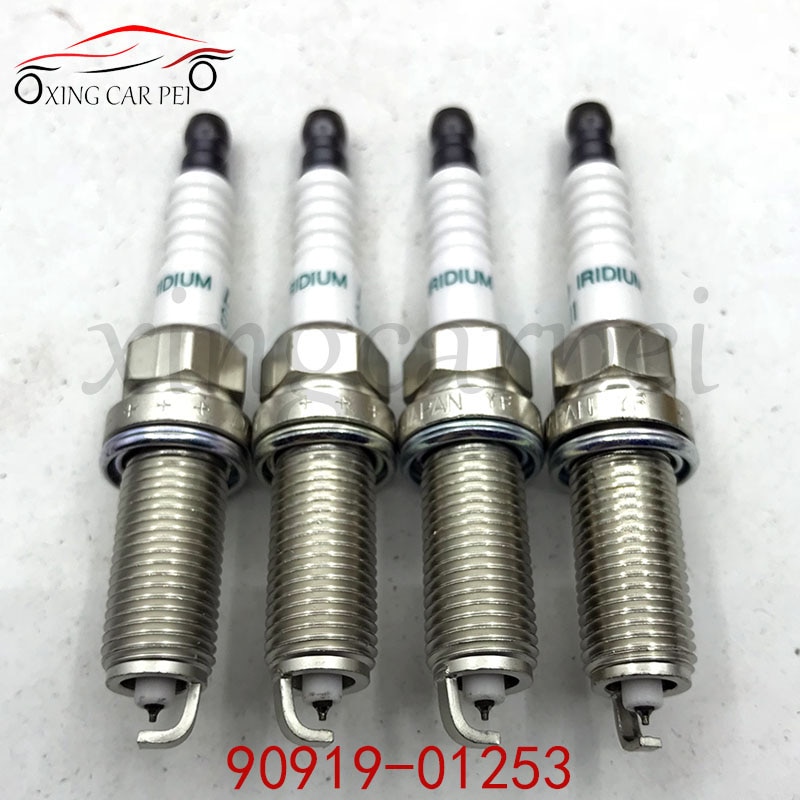 Vela de ignição sc20hr11, 4 unidades, sc20r11 sc16hr11 sk20hr11 sk20br11 sk20bgr11 fk20hr11 para toyota corolla avensis, peça de carro
