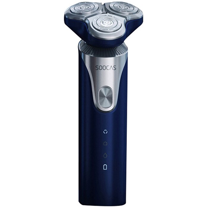 Afeitadora eléctrica xiaomi SOOCAS S3, Afeitadora eléctrica de 3 cabezales, afeitadora en seco, húmedo, inteligente, recargable vía USB, resistente al agua, afeitadora para hombre youpin