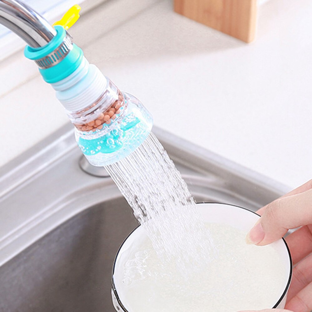Waterbesparende tank voor thuis, intrekbare roterende kraan, waterfilter, keuken, badkamer, wastafelaccessoires, sproeifilter, kraanverlenger