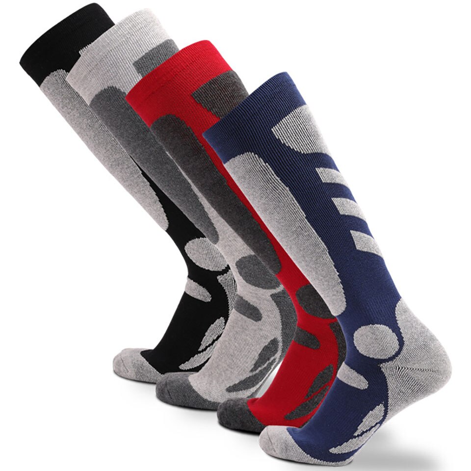 Winter Lange Rohr Ski Socken draussen Sport Bergsteigen Socken Männer Frauen Weiche Verdickt Handtuch Unten Absorbieren Schweiß warm Halten