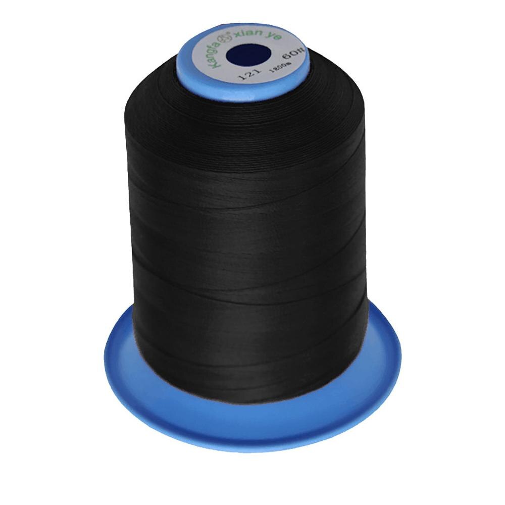 Polyester Sewing Thread 420D/3 High Strength Line Household Sewing Tools Sewing Supplies hilos para coser нитки швейные Q4: Black