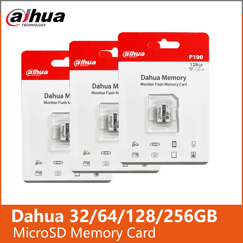 Tarjeta de memoria SD Dahua Imou, 32GB, 64GB, 128GB, 256GB, tarjeta Micro SD para cámaras de seguridad IP, videoportero VTO VTH, Monitor interior para bebés