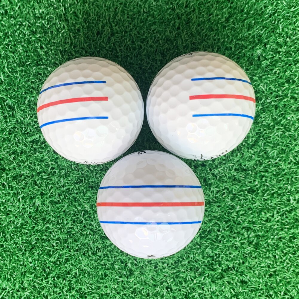 12pc/bag 3 line golf ball 3 layers Performance golf game ball brand balls Prior Generation Soft Triple Track Golf aids