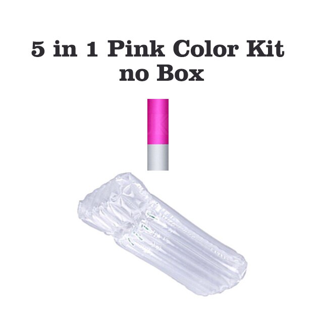 Föhn Elektrische Kam Haar Krultang Stijltang Borstel 5 In 1 Elektrische Lucht Kam Haar Styling Tool Kapper Salon Blow droger: uk plug / Pink No Box