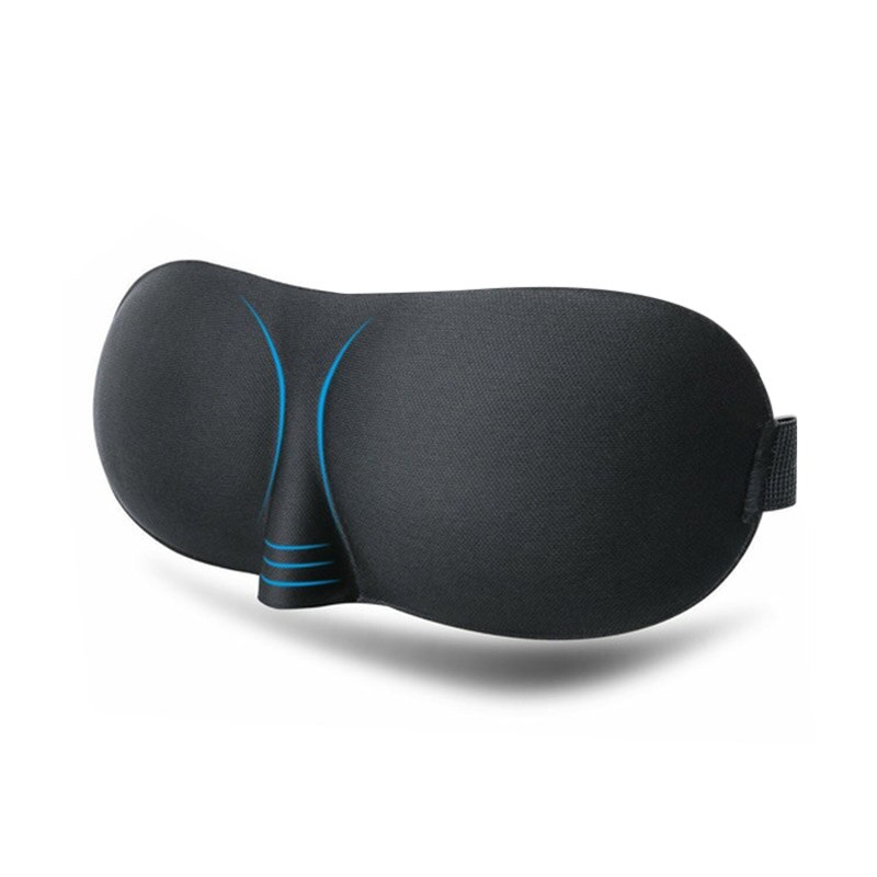 Sleep Mask Upgraded 3D Contoured 100% Blackout Eye Mask for Sleeping with Adjustable StrapComfortable &amp; Soft Night Blindfold: Default Title