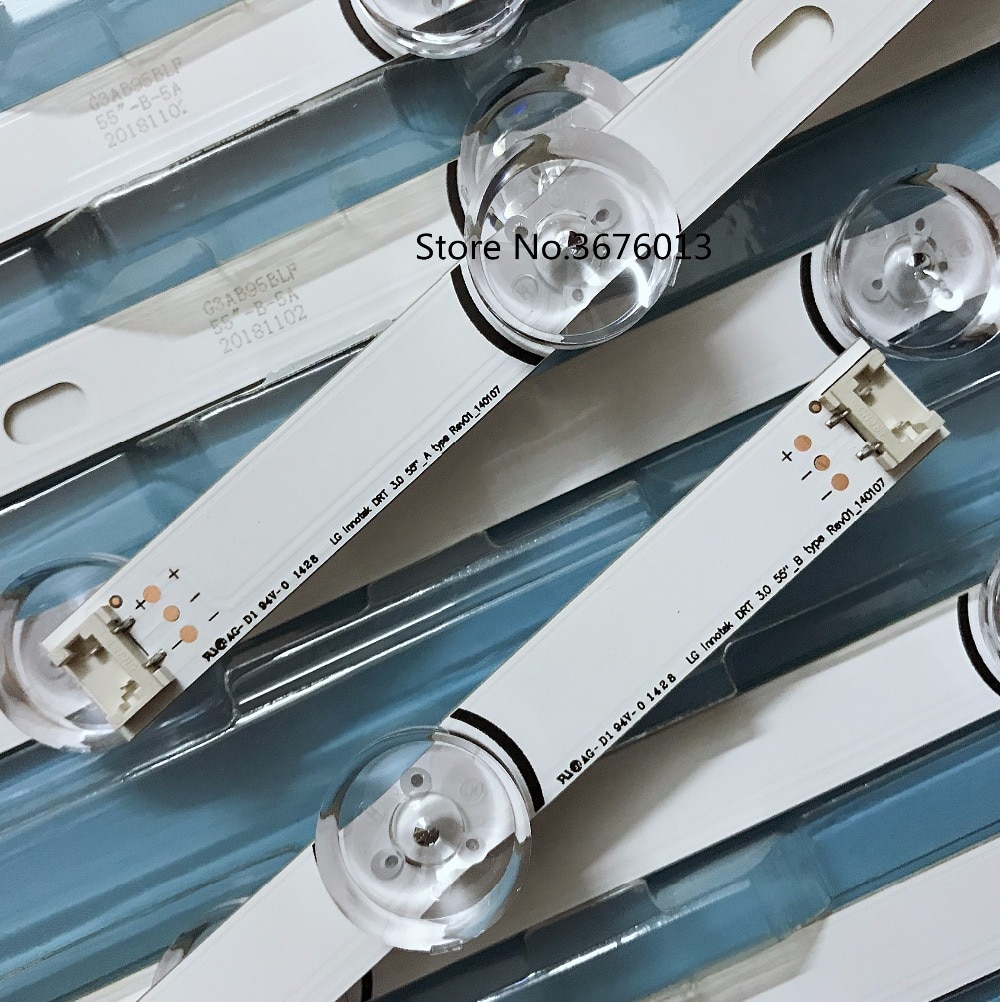 10 stk/parti 55 lb 650v 55 lb 5900 led strip til lg innotek drt 3.0 55 "_a/b type rev 01_140107 6916l 1833a 1834a 1989a 1990a